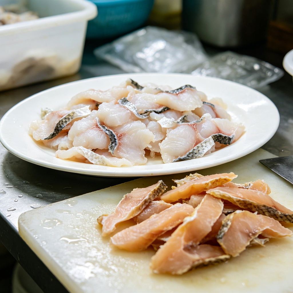Fresh Crispy Grass Carp Fillets