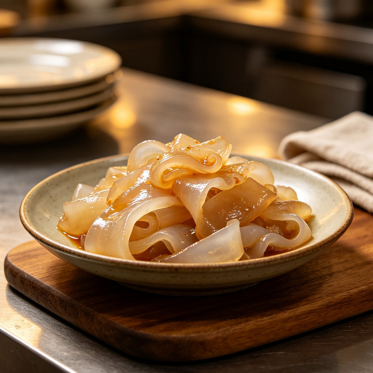 Premium Marinated Jellyfish Strips