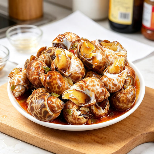 Fresh Marinated Spotted Sea Snails